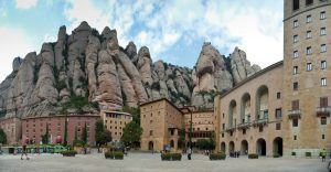 Vista panorâmica de Montserrat