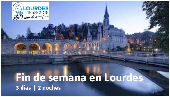 Fin de Semana en Lourdes con el ‘Ave María’